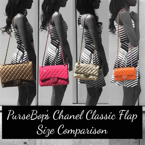 chanel maxi flap bag measurements|Chanel Classic Bag Size Comparison .